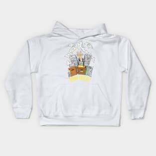 Bin Hier T S H Kids Hoodie